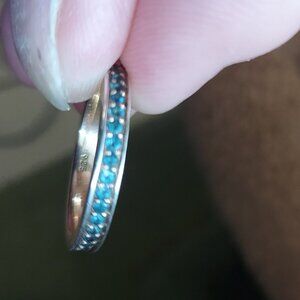 Saphire Eternity Ring